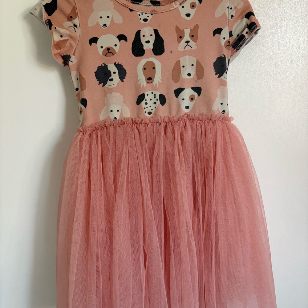Taylor Joelle Pink Puppy Party Dress
